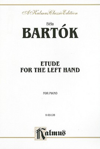BARTOK ETUDE FOR LEFT HAND PA