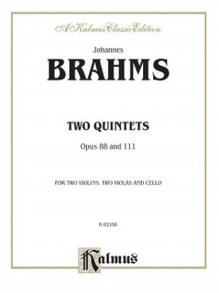 BRAHMS ST QUINTETS OP 88111