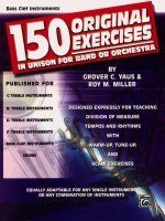 150 ORIGINAL EXERCISES BSCLEF