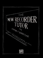 NEW RECORDER TUTOR BK 2