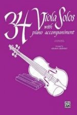 34 VIOLA SOLOS WITH PIANO