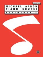 AARON PIANO COURSE PERFORMANCE GRADE 2