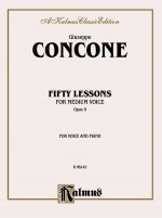 CONCONE 50 LESSONS OP9 MED V