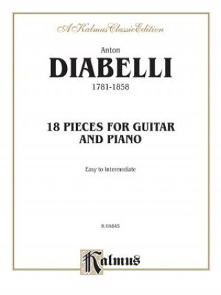 DIABELLI 18 PIECES GTR PIANO