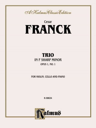 FRANCK TRIO IN F MIN OP I NO I