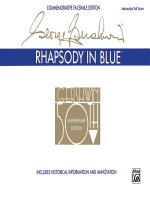 RHAPSODY IN BLUE FACSIMILE