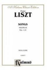 LISZT SONGS VOL 3 MS