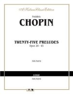 CHOPIN 25 PRELUDES OP2845 NEW