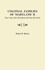 Colonial Families of Maryland II