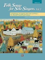 FOLK SONGS FOR SOLO SINGERS 2 BOOK ML