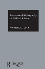 IBSS: Political Science: 2013 Vol.62