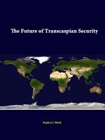 Future of Transcaspian Security