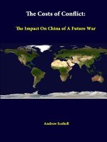 Costs of Conflict: the Impact on China of A Future War