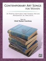 CONTEMPORARY ART SONGS WOMEN BOOK
