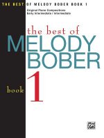 BEST OF MELODY BOBER BOOK 1 PIANO