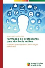 Formacao de professores para docencia online