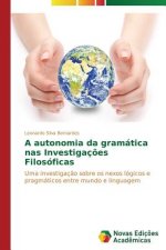 autonomia da gramatica nas Investigacoes Filosoficas