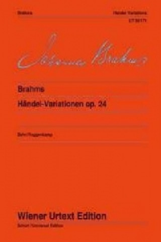 HANDEL VARIATIONS OP 24