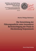 Entwicklung der Fuhrungsaufsicht unter besonderer Berucksichtigung der Praxis in Mecklenburg-Vorpommern