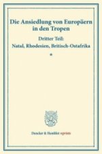 Die Ansiedlung von Europäern in den Tropen.