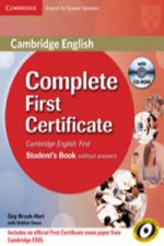 Complete First for Schools for Spanish Speakers Workbook without Answers with Audio CD