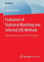 Evaluation of Statistical Matching and Selected SAE Methods