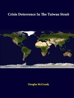Crisis Deterrence in the Taiwan Strait