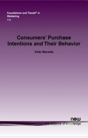 Consumers' Purchase Intentions and Their Behavior