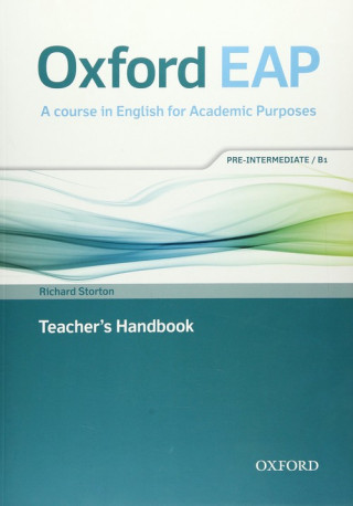 Oxford EAP: Pre-Intermediate / B1: Teacher's Book, DVD and Audio CD Pack