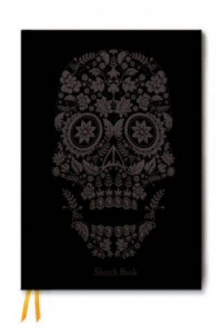 Silver Skull (Blank Sketch Book)