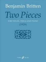 Two pieces for violin, viola and piano