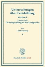 Untersuchungen über Preisbildung.