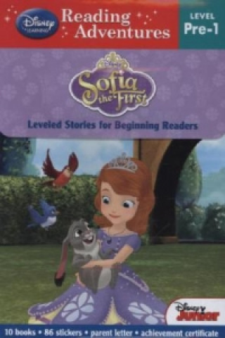 Reading Adventures Sofia the First Level Pre-1 Boxed Set