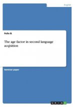 age factor in second language acqisition