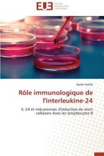 R le Immunologique de l'Interleukine-24