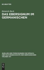 Ebersignum im Germanischen