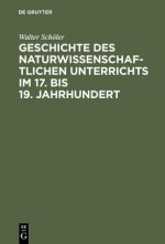 Geschichte des naturwissenschaftlichen Unterrichts im 17. bis 19. Jahrhundert