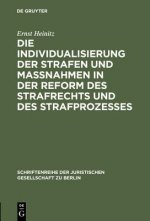 Individualisierung Der Strafen Und Massnahmen in Der Reform Des Strafrechts Und Des Strafprozesses