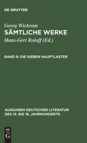 Samtliche Werke, Band 8, Die sieben Hauptlaster