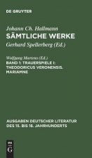 Samtliche Werke, Band 1, Trauerspiele I