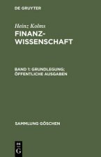 Grundlegung. OEffentliche Ausgaben