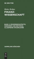Erwerbseinkunfte, Gebuhren und Beitrage, Allgemeine Steuerlehre