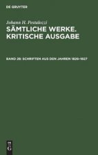 Schriften aus den Jahren 1826-1827