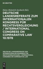 Deutsche Strafrechtliche Landesreferate Zum X. Internationalen Kongress Fur Rechtsvergleichung Budapest 1978