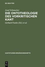 Ontotheologie des vorkritischen Kant