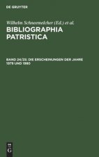 Erscheinungen der Jahre 1979 und 1980