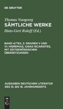 Samtliche Werke, Band 4/Teil 2, Dramen V und VI