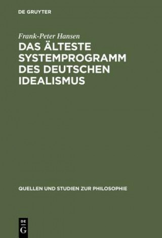 alteste Systemprogramm des deutschen Idealismus