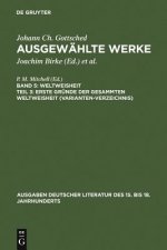 Erste Grunde Der Gesammten Weltweisheit (Variantenverzeichnis)