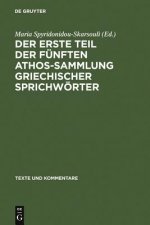 erste Teil der funften Athos-Sammlung griechischer Sprichwoerter